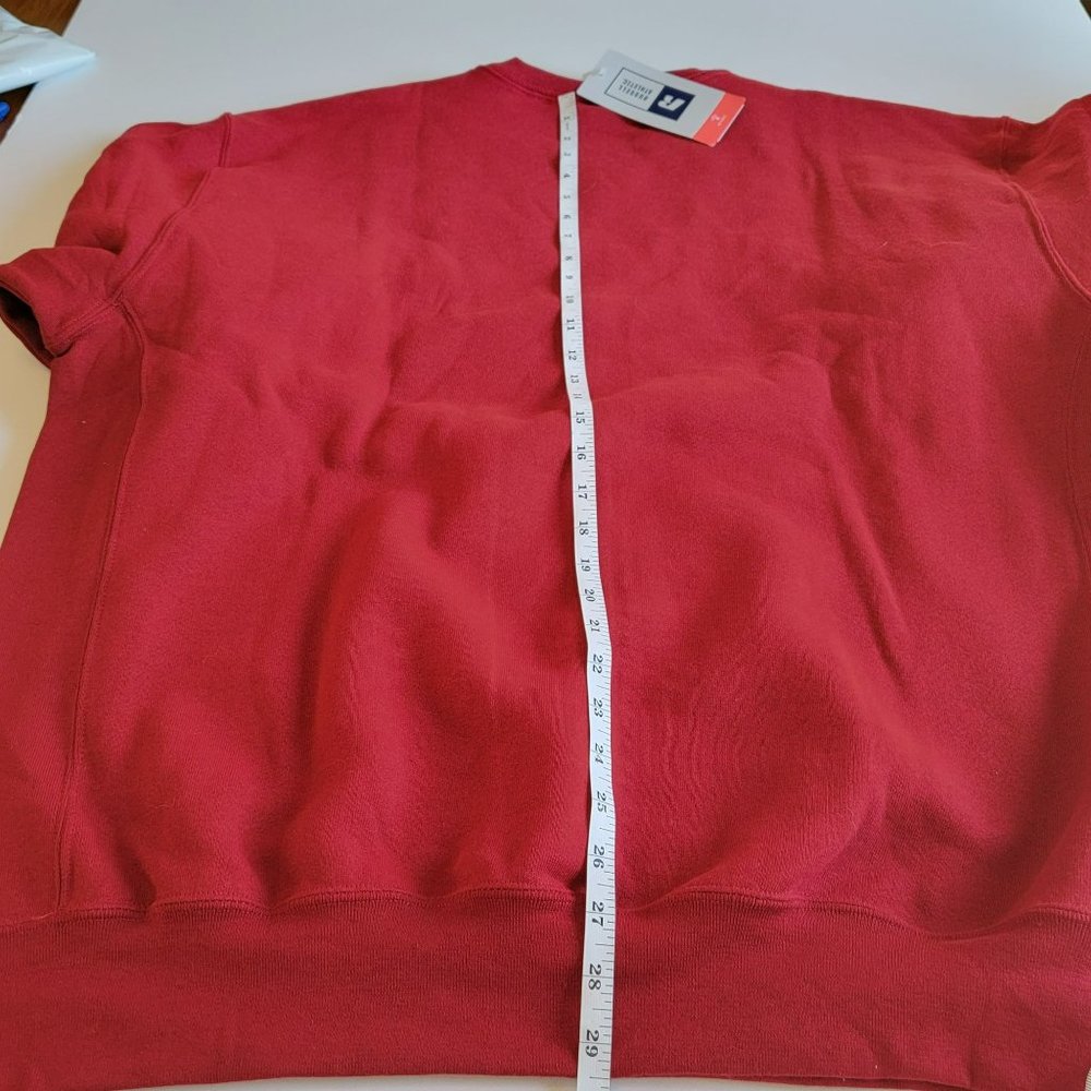 Russell Athletic Men's XXL Cardinal Red Pullover Sweatshirt NWT - Picture 10 of 11
